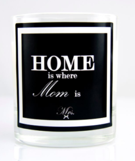 Mrs. Design Home Is Where Mom Is Candle