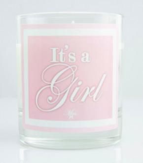 Mrs. Design It's A Girl Candle