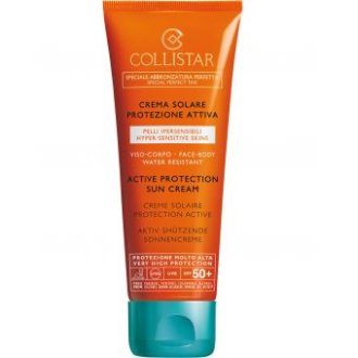 Collistar Active Protection Sun Cream Face Body Spf 50+ 100m