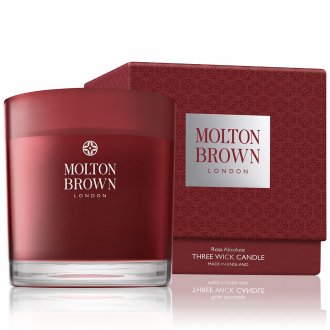Molton Brown Rosa Absolute Three Wick Candle