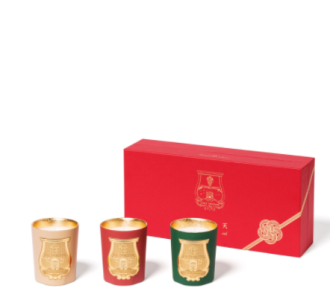 Cire Trudon 3 Candles Ciel, Lumiere & Etoile