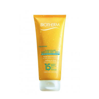 Biotherm Fluide Solaire Wet or Dry Skin SPF15