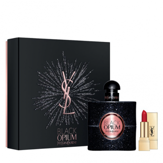Yves Saint Laurent Black Opium 50ml + mini lipstick