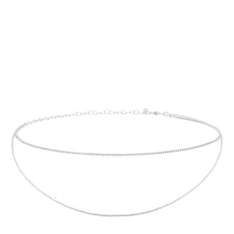 Lott.gioielli Zilveren Choker Double Ketting