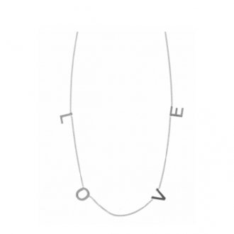 Lott.gioielli Zilveren Gourmet Love Ketting