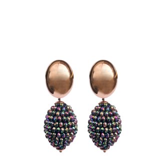 LOTT. gioielli Glassberry Circle met glaskralen Disco Rose