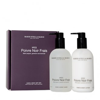 Marie Stella Maris Hand & Body Gift Set Poivre Noir Frais