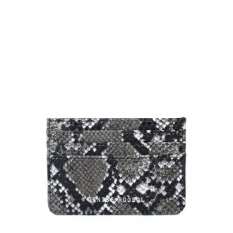 Denise Roobol Cardholder Grey Snake