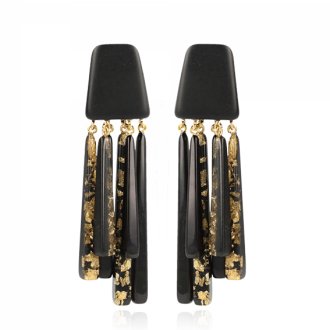 Lott.gioielli Gold Flakes Oorbellen Sterre Jellyfish