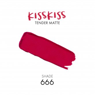 Guerlain Kisskiss Tender Matte - Lucky Pink