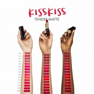 Guerlain Kisskiss Tender Matte - Lucky Pink