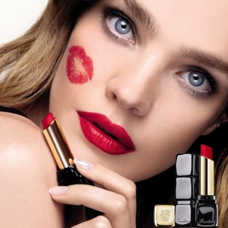 Guerlain Kisskiss Tender Matte - Lucky Pink