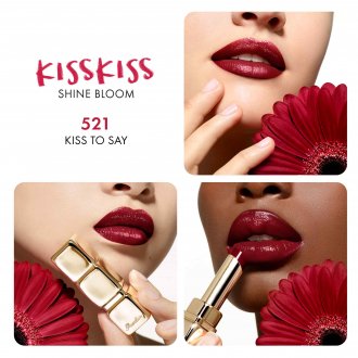 Guerlain KissKiss Shine Bloom Lipstick 