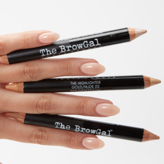 The Browgal - Highlighter Pencil 03 -Bronze (matte)- Toffee (shine)