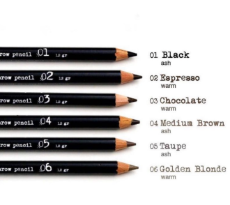 The BrowGal - Skinny Eyebrow Pencil 01-Black
