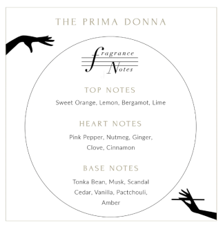 Lauren Dickinson Clarke The Prima Donna Scented Candle