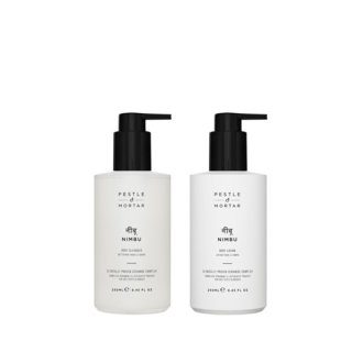 Pestle And Mortar Nimbu Body Wash and Lotion Ritual Set