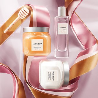 Laura Mercier Holiday Bath & Body Set - Almond Cocunut Collection