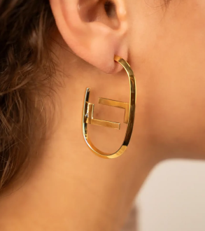 Lott Gioielli Earring Ll Logo L