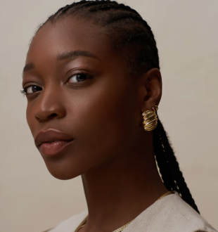 Orelia Textured Domed Statement