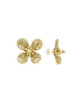 Lott Gioielli Flower Earring S - Gold