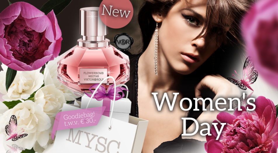 Women's Day! Gratis Mini MYSC Goodiebag t.w.v. €30 bij uw bestelling!