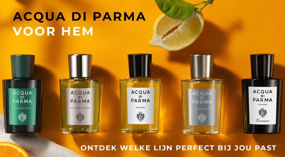 Acqua di Parma, ontdek welke lijn bij jou past. Voor hem